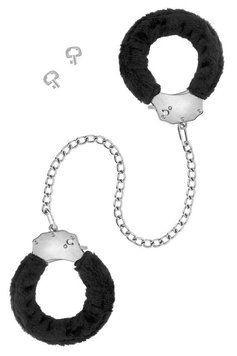 Поножі Fetish Tentation Adjustable metal and fur ankle cuffs SX1088 фото