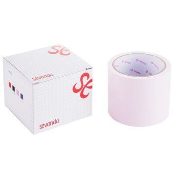 Скотч для бондажу LOCKINK SEVANDA Electrostatic Tape, блідо-рожева, 16 м SX0891 фото