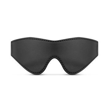 Маска Bedroom Fantasies: Faux Leather Blindfold, чорна SO8824 фото