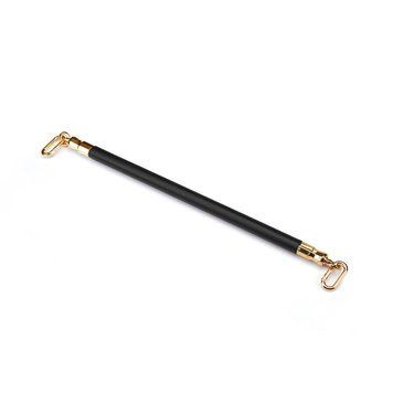 Фіксатор-розпірка для ніг Liebe Seele Black Organosilicon Spreader Bar, екошкіра SO9491 фото