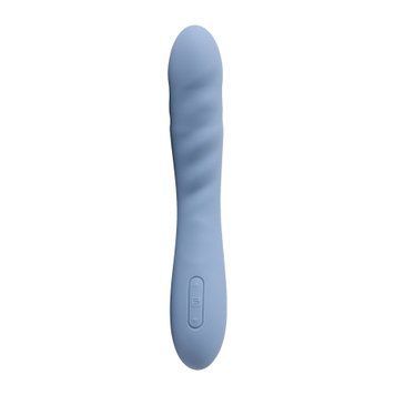 Смарт-вібратор з пульсацією Svakom Ava Neo Cornflower Blue, 15 режимів роботи, водонепроникний SO8977 фото