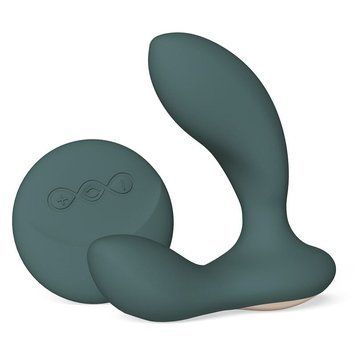 Масажер простати LELO Hugo 2 Remote Green, 2 мотори, дуже потужний, пульт ДК SX0690 фото