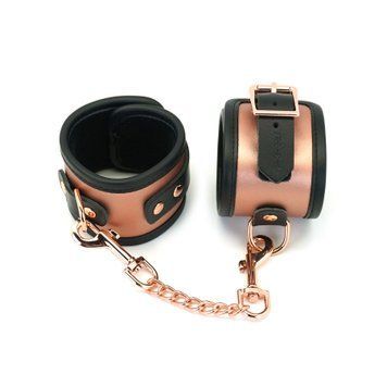 Наручники Liebe Seele Rose Gold Memory Wrist Cuff, натуральна шкіра, золото рожеве SO9496 фото