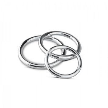 Набір ерекційних кілець Sinner Gear Unbendable &ndash; Cock/Ball Ring & Glans Ring Set SO4584 фото