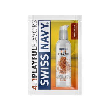 Пробник Swiss Navy 4 in 1 Salted Caramel Delight 5 мл SX1359 фото