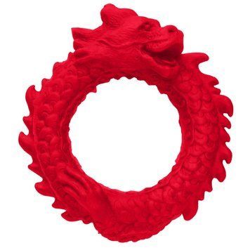Ерекційне кільце &ndash; дракон Creature Cocks Rise of the Dragon Silicone Penis Ring &ndash; Red, діаметр 4 см SX2221 фото